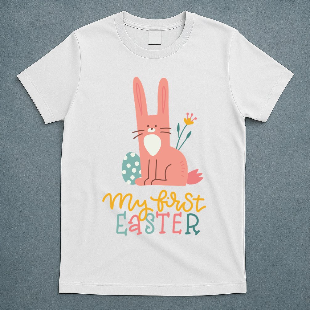 My First Easter Cute Bunny Holiday T-Shirt
