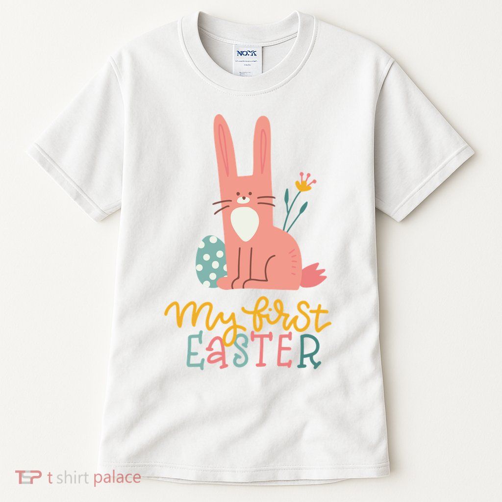 My First Easter Cute Bunny Holiday Tall T-Shirt