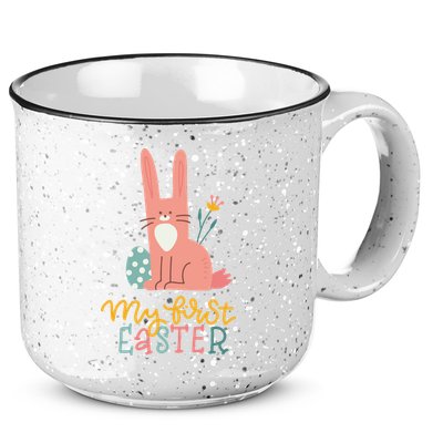 My First Easter Cute Bunny Holiday 15oz Campfire Ceramic Mug