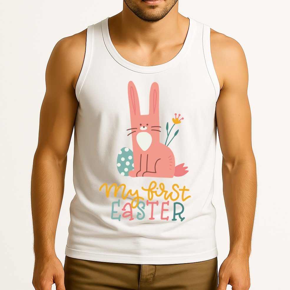 My First Easter Cute Bunny Holiday Tank Top