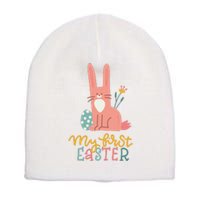 My First Easter Cute Bunny Holiday Short Acrylic Beanie