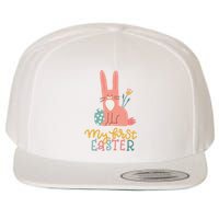 My First Easter Cute Bunny Holiday Wool Snapback Cap