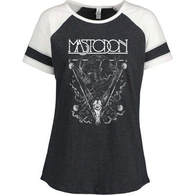 Mastodon Five Eyes Enza Ladies Jersey Colorblock Tee