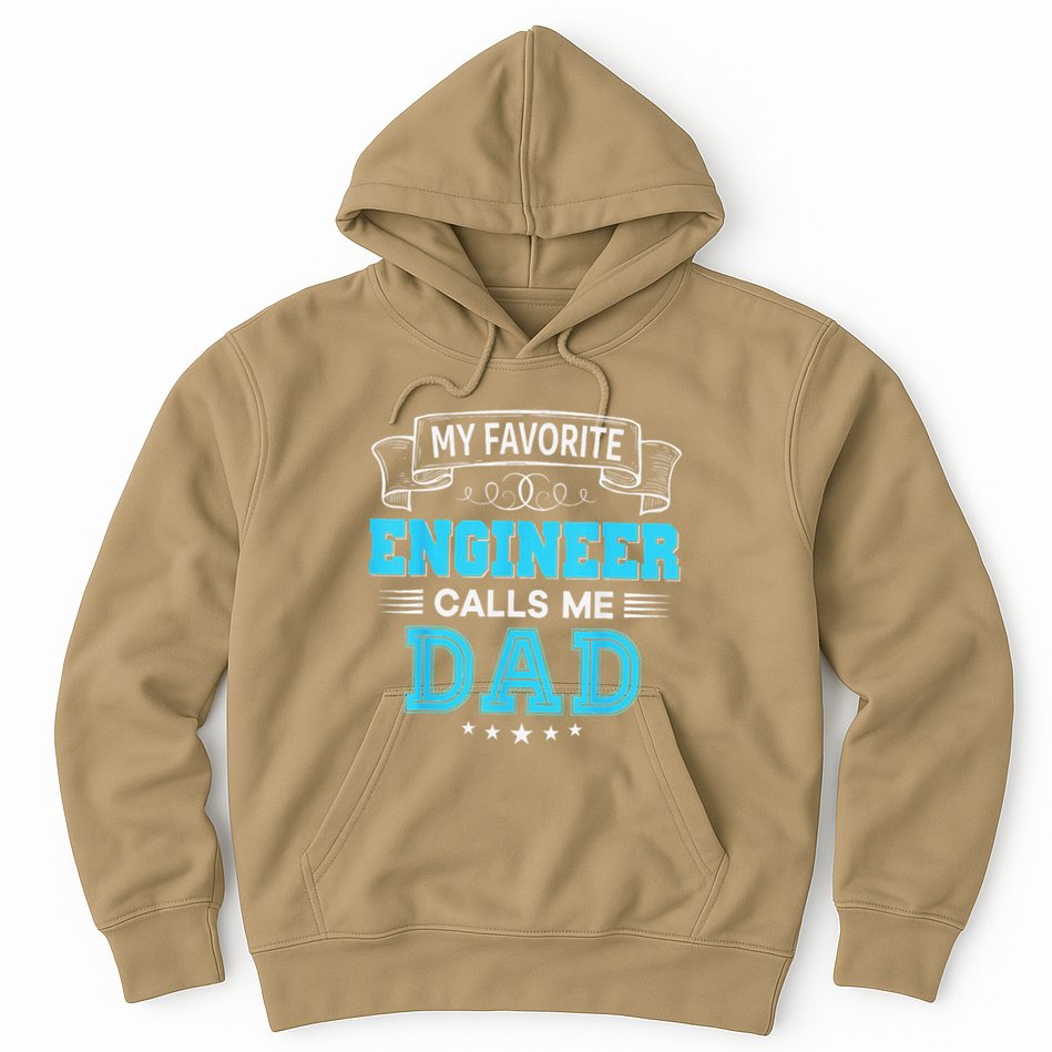 My Favorite Engineer Calls Me Dad Dad Mom Mother Father Day Hoodie