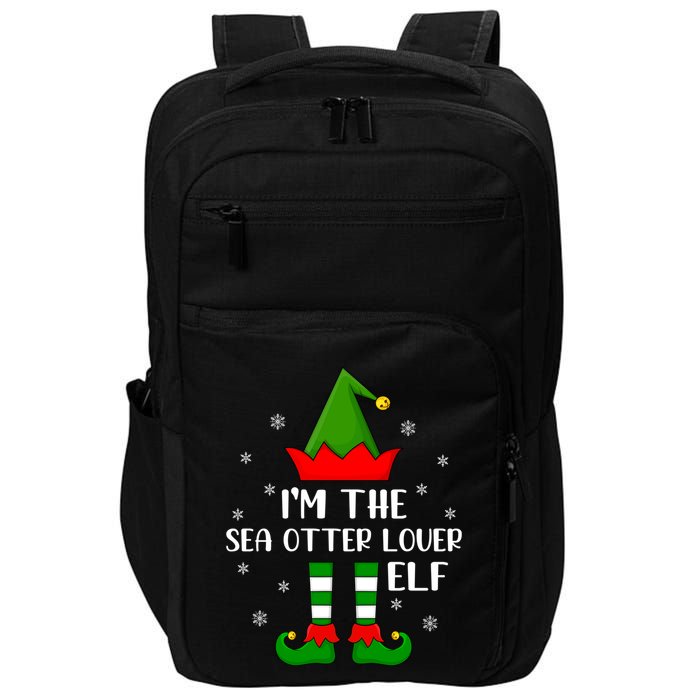Matching Family Funny I'm The Sea Otter Lover Christmas Gift Impact Tech Backpack