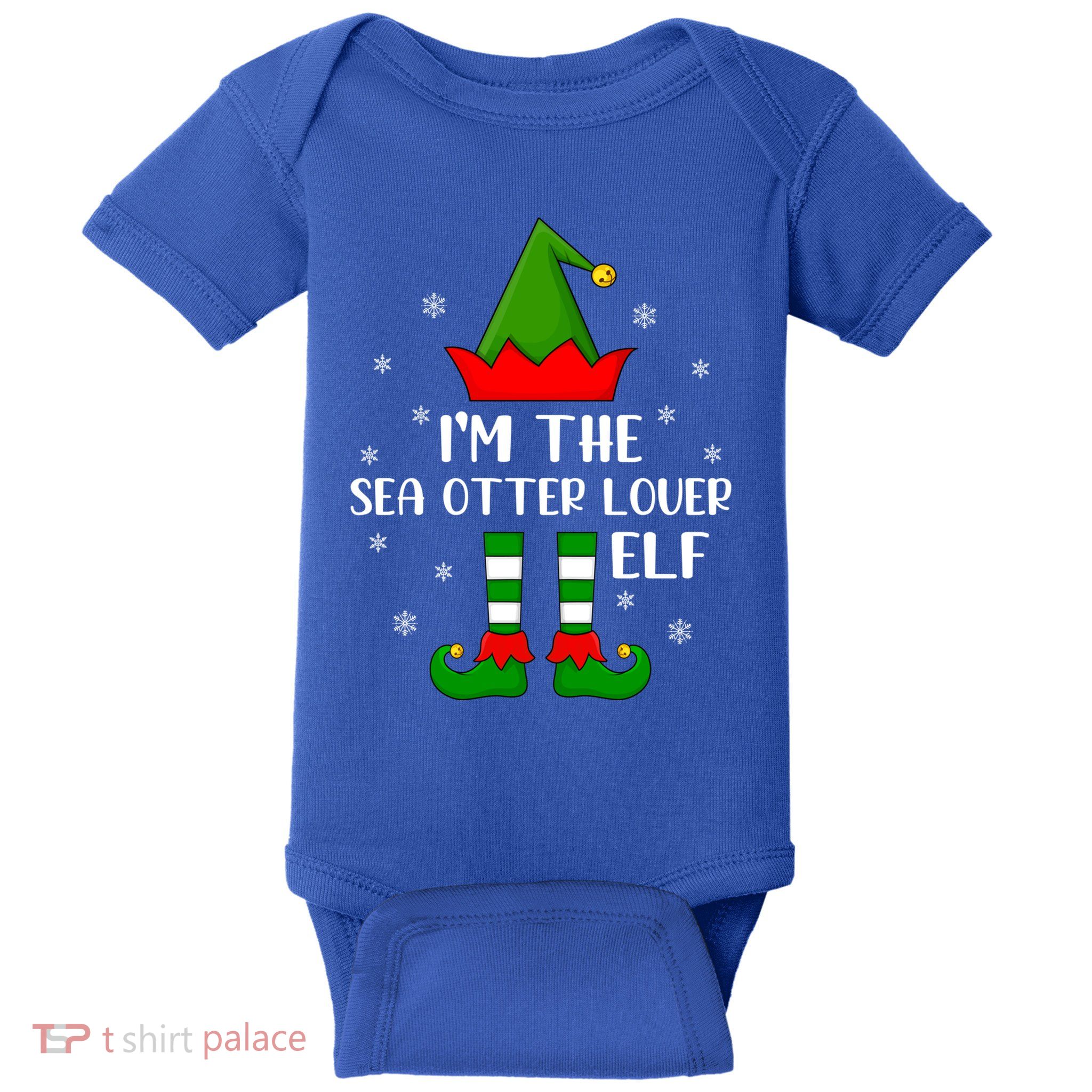 Matching Family Funny I'm The Sea Otter Lover Christmas Gift Baby Bodysuit