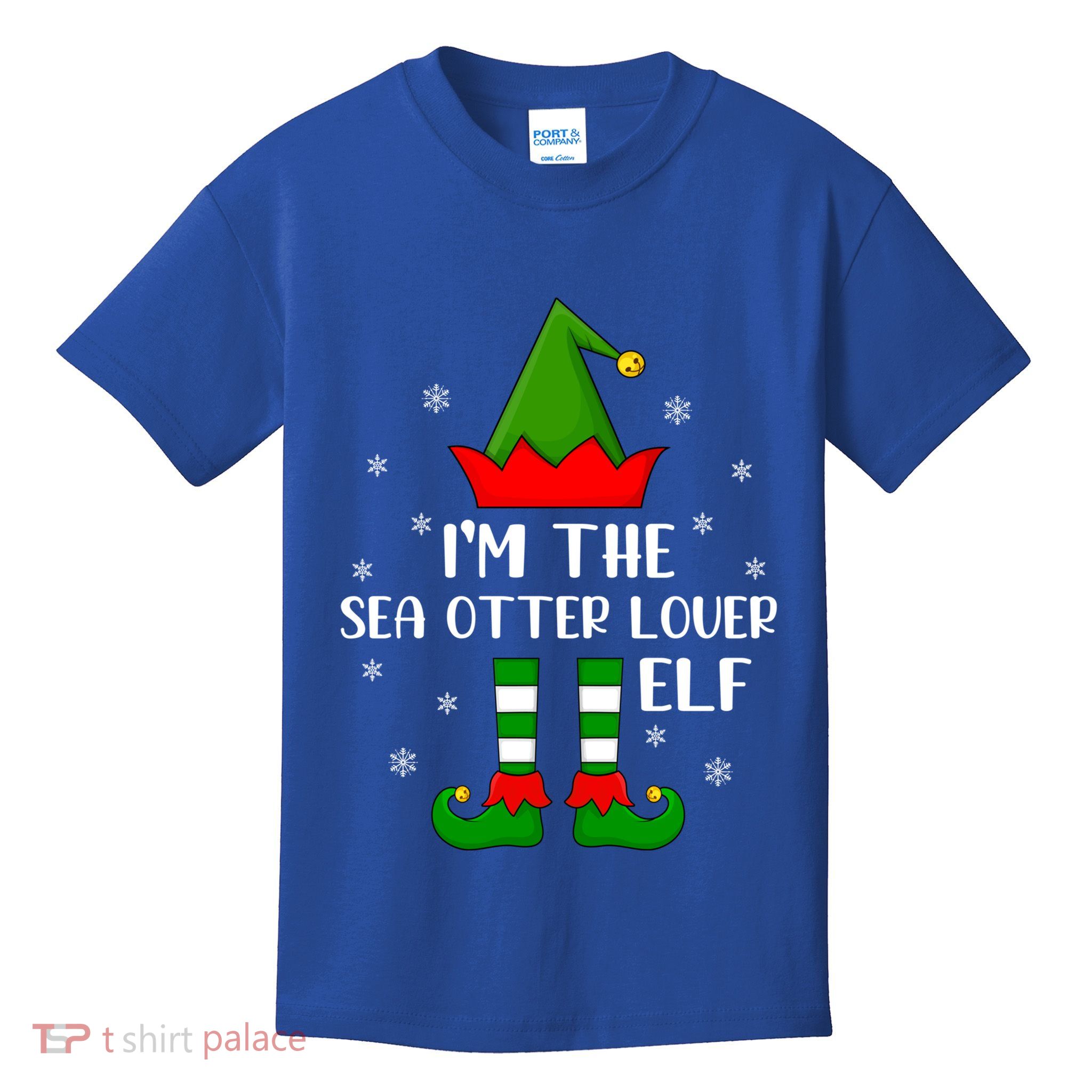 Matching Family Funny I'm The Sea Otter Lover Christmas Gift Kids T-Shirt