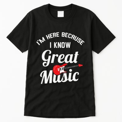 Music Festival Funny Concert Goer Expert Tall T-Shirt