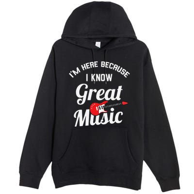 Music Festival Funny Concert Goer Expert Premium Pullover Hoodie