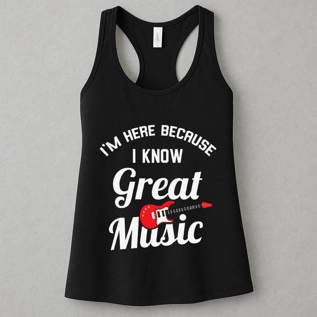 Music Festival Funny Concert Goer Expert Womens Tank Top