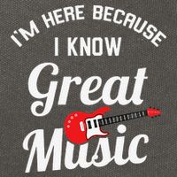 Music Festival Funny Concert Goer Expert Cotton Canvas Backpack