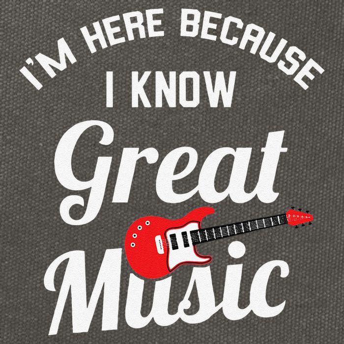 Music Festival Funny Concert Goer Expert Cotton Canvas Backpack