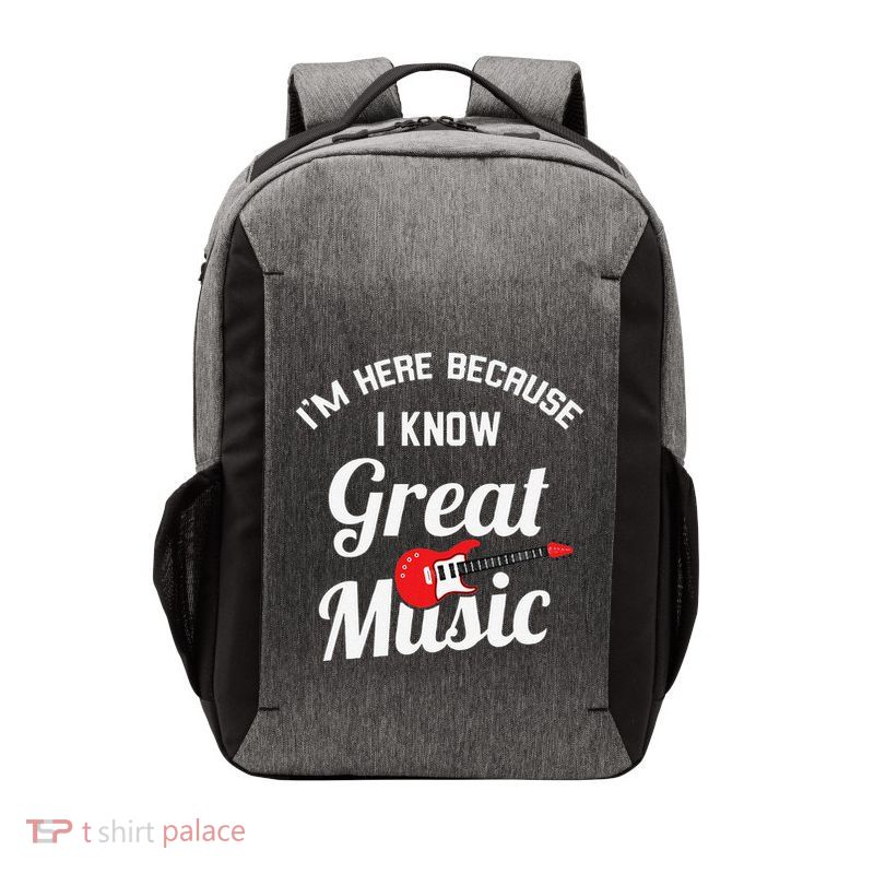 Music Festival Funny Concert Goer Expert Vector Backpack