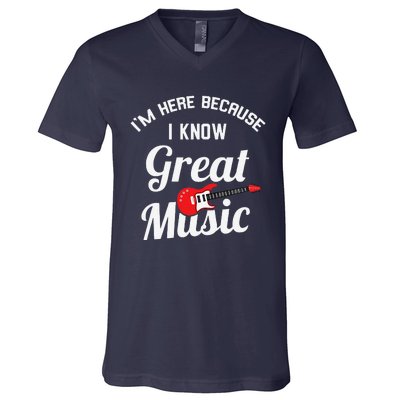 Music Festival Funny Concert Goer Expert V-Neck T-Shirt