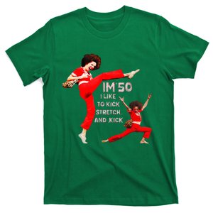 ’M Fifty Fiveoh 50 Funny Sally Kick Lady O’Malley Birthday T-Shirt