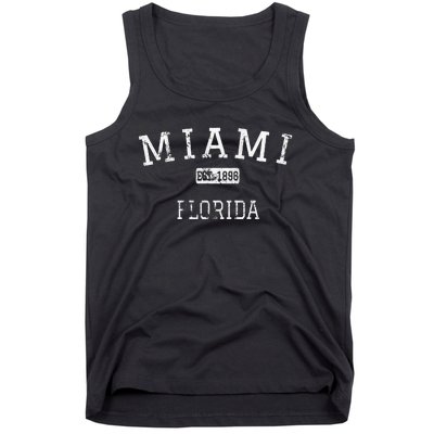 Miami Florida FL Vintage Tank Top