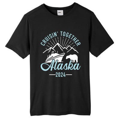 Matching Family Friends And Group Alaska Cruise 2024 Gift Tall Fusion ChromaSoft Performance T-Shirt