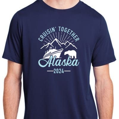 Matching Family Friends And Group Alaska Cruise 2024 Gift Adult ChromaSoft Performance T-Shirt