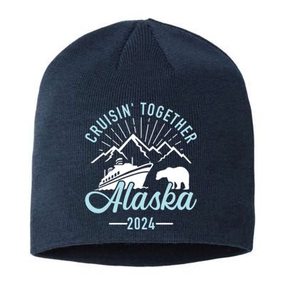 Matching Family Friends And Group Alaska Cruise 2024 Gift Sustainable Beanie