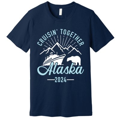 Matching Family Friends And Group Alaska Cruise 2024 Gift Premium T-Shirt