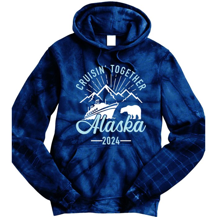 Matching Family Friends And Group Alaska Cruise 2024 Gift Tie Dye Hoodie