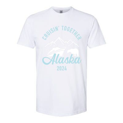 Matching Family Friends And Group Alaska Cruise 2024 Gift Softstyle CVC T-Shirt