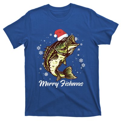 Merry Fishmas Funny Xmas Holidays Christmas Cute Gift T-Shirt