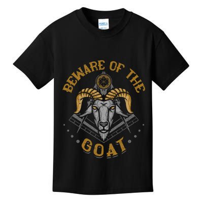 Masonic Freemasonry Fraternal Square Compass Beware Of The Kids T-Shirt