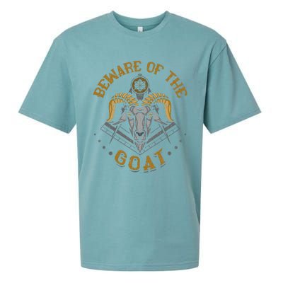 Masonic Freemasonry Fraternal Square Compass Beware Of The Sueded Cloud Jersey T-Shirt