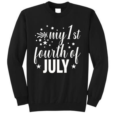 My First Fourth Of July Celebration Sweatshirt