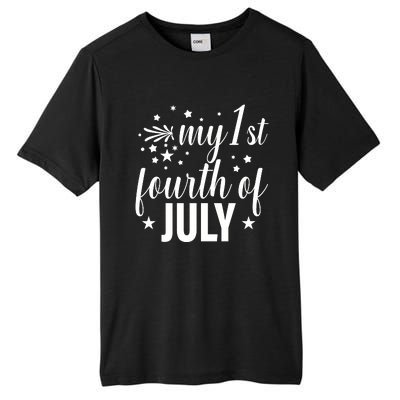 My First Fourth Of July Celebration Tall Fusion ChromaSoft Performance T-Shirt