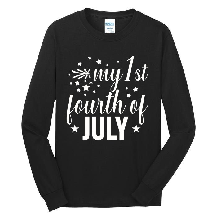 My First Fourth Of July Celebration Tall Long Sleeve T-Shirt