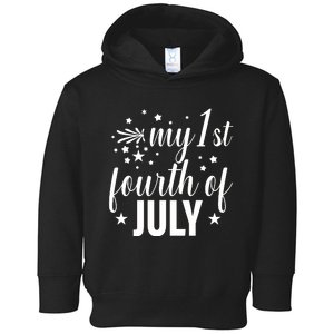 My First Fourth Of July Celebration Toddler Hoodie