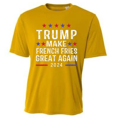 Make French Fries Great Again Trump 2024 Cooling Performance Crew T-Shirt