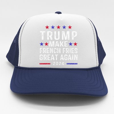 Make French Fries Great Again Trump 2024 Trucker Hat