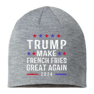 Make French Fries Great Again Trump 2024 Sustainable Beanie