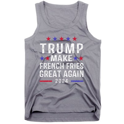 Make French Fries Great Again Trump 2024 Tank Top