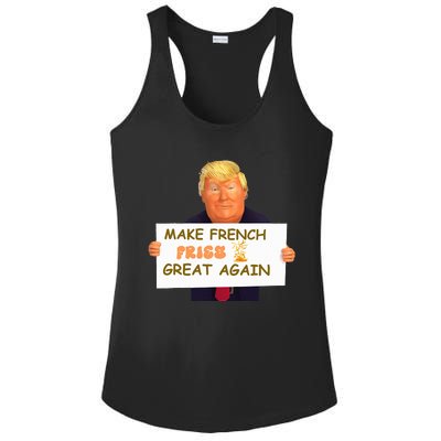 Make French Fries Great Again 2024trump Vance Ladies PosiCharge Competitor Racerback Tank