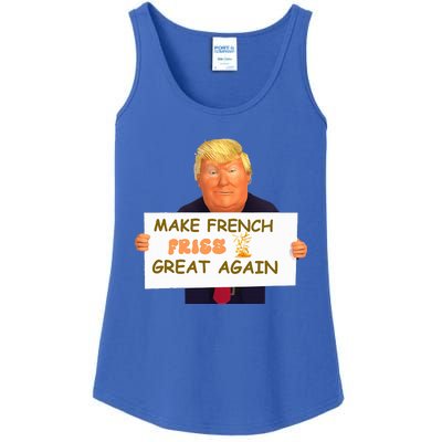 Make French Fries Great Again 2024trump Vance Ladies Essential Tank