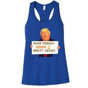 Make French Fries Great Again 2024trump Vance Women's Racerback Tank