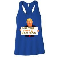 Make French Fries Great Again 2024trump Vance Women's Racerback Tank