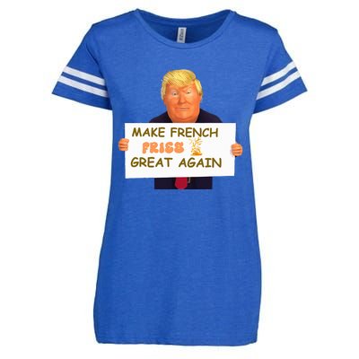 Make French Fries Great Again 2024trump Vance Enza Ladies Jersey Football T-Shirt