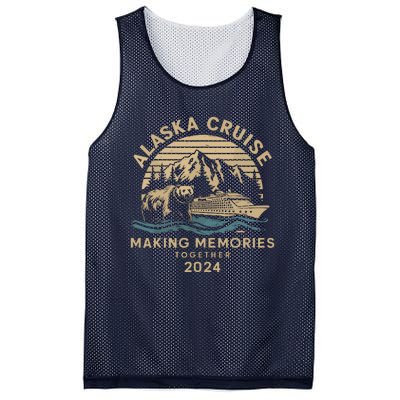 Matching Family Friends And Group Alaska Cruise 2024 Mesh Reversible Basketball Jersey Tank