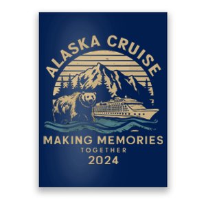 Matching Family Friends And Group Alaska Cruise 2024 Poster