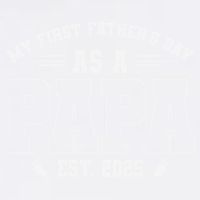 My First Fathers Day As A Papi EST 2025 Expecting New Dad Garment-Dyed Sweatshirt