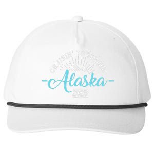 Matching Family Friends And Group Alaska Cruise 2025 Snapback Five-Panel Rope Hat