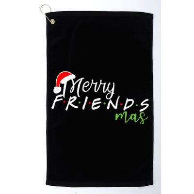 Merry Friendsmas Friends Christmas Matching Xmas  Platinum Collection Golf Towel