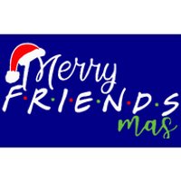 Merry Friendsmas Friends Christmas Matching Xmas  Bumper Sticker