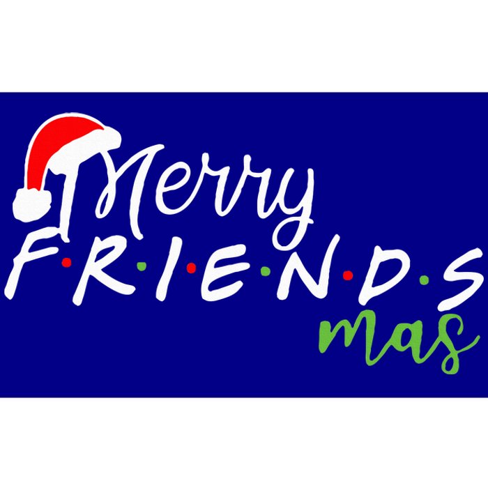 Merry Friendsmas Friends Christmas Matching Xmas  Bumper Sticker