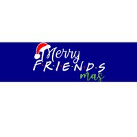 Merry Friendsmas Friends Christmas Matching Xmas  Bumper Sticker